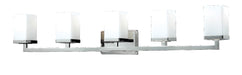 Z-Lite Canada - Five Light Vanity - Tidal - Chrome- Union Lighting Luminaires Decor