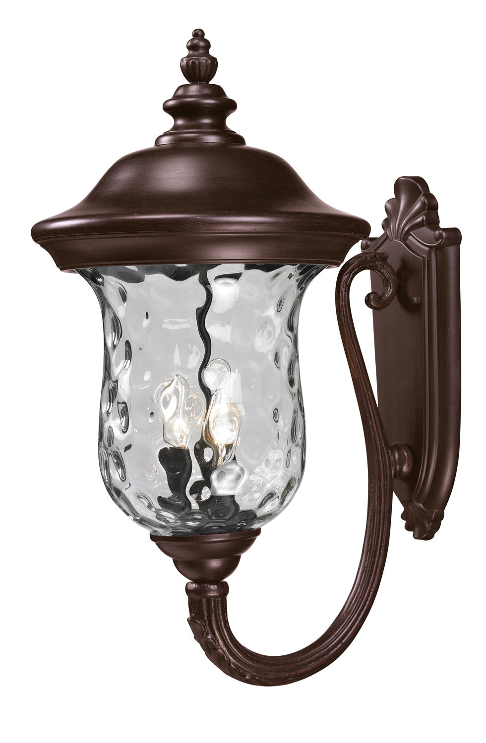 Z-Lite Canada - Three Light Outdoor Wall Light - Armstrong - Bronze- Union Lighting Luminaires Decor