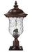Z-Lite Canada - Three Light Outdoor Pier Mounted Fixture - Armstrong - Bronze- Union Lighting Luminaires Decor