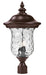 Z-Lite Canada - Three Light Outdoor Post Mount Fixture - Armstrong - Bronze- Union Lighting Luminaires Decor