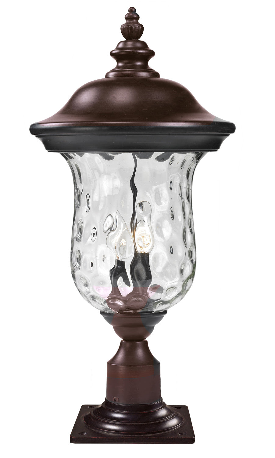 Z-Lite Canada - Two Light Outdoor Pier Mounted Fixture - Armstrong - Bronze- Union Lighting Luminaires Decor