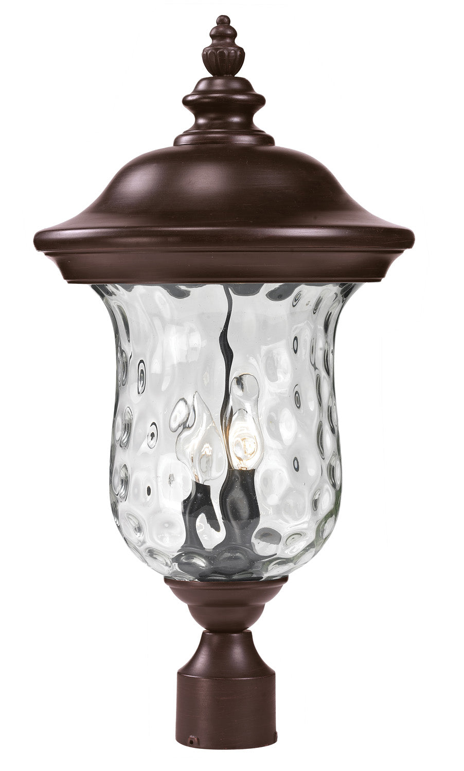 Z-Lite Canada - Two Light Outdoor Post Mount Fixture - Armstrong - Bronze- Union Lighting Luminaires Decor