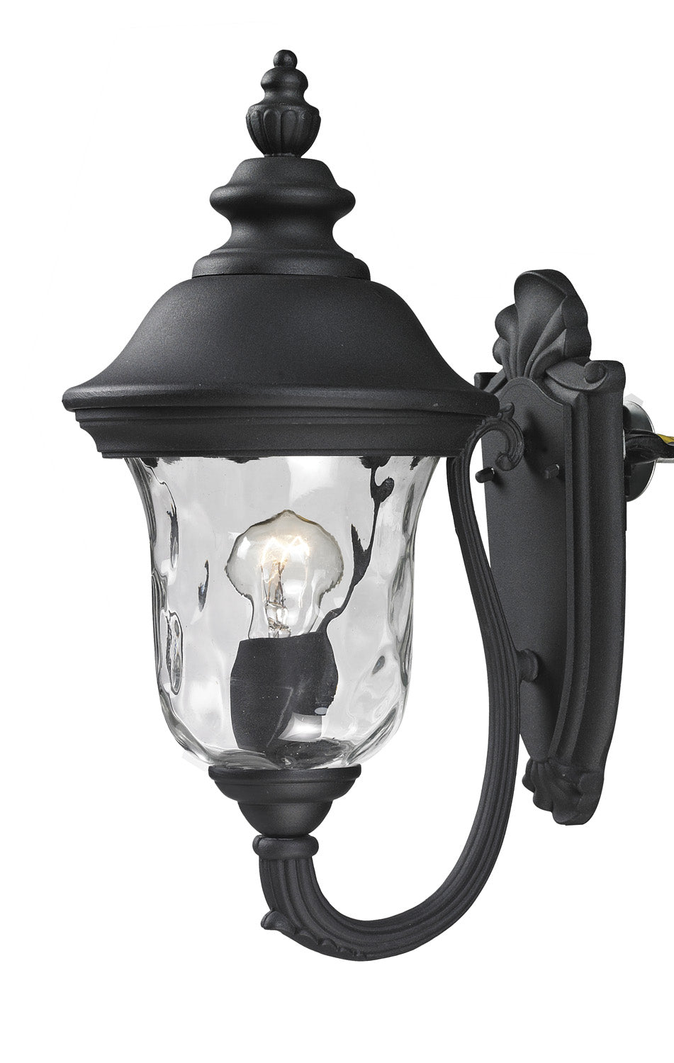 Z-Lite Canada - One Light Outdoor Wall Light - Armstrong - Black- Union Lighting Luminaires Decor