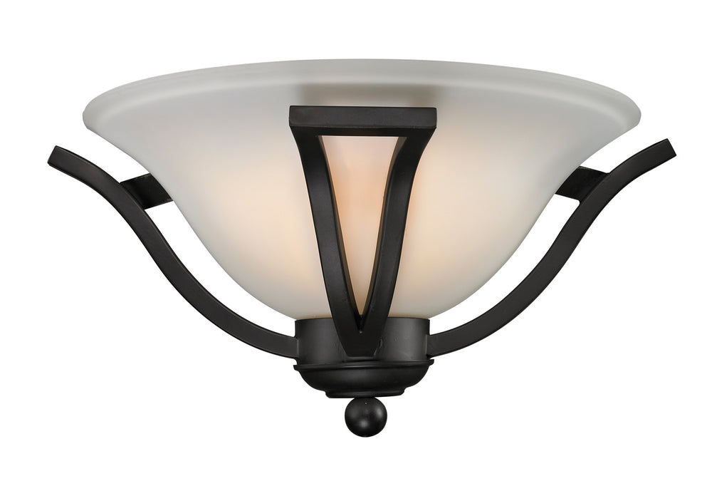 Z-Lite Canada - One Light Wall Sconce - Lagoon - Matte Black- Union Lighting Luminaires Decor