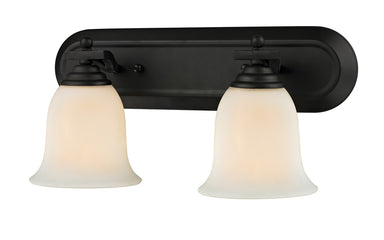 Z-Lite Canada - Two Light Vanity - Lagoon - Matte Black- Union Lighting Luminaires Decor