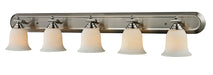 Z-Lite Canada - Five Light Vanity - Lagoon - Brushed Nickel- Union Lighting Luminaires Decor