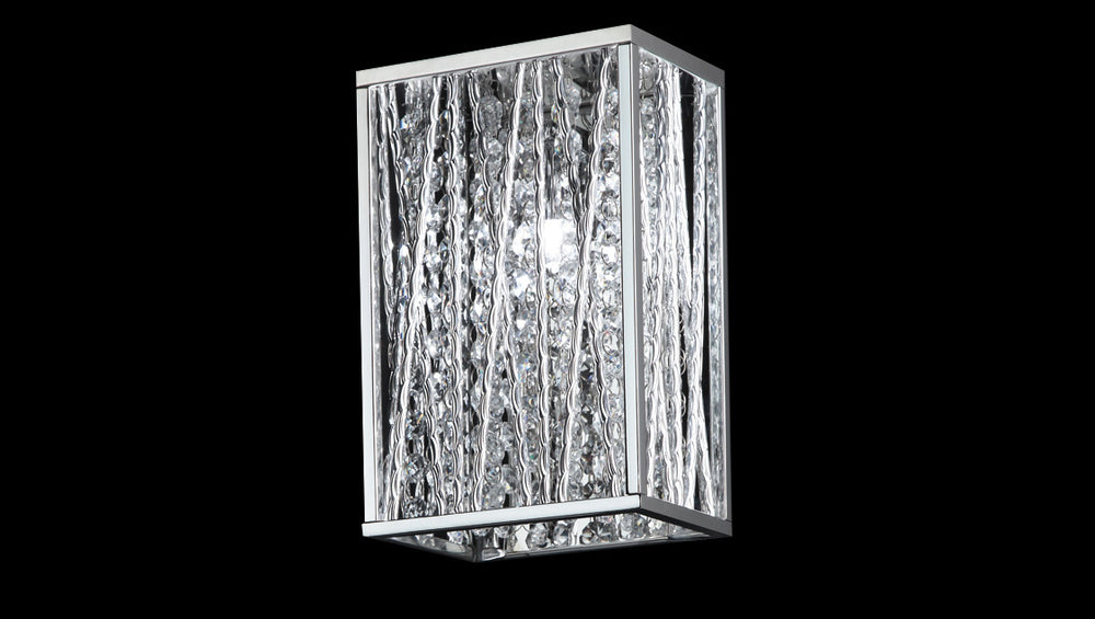 Z-Lite Canada - One Light Wall Sconce - Terra - Chrome- Union Lighting Luminaires Decor