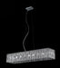 Z-Lite Canada - Nine Light Linear Chandelier - Terra - Chrome- Union Lighting Luminaires Decor