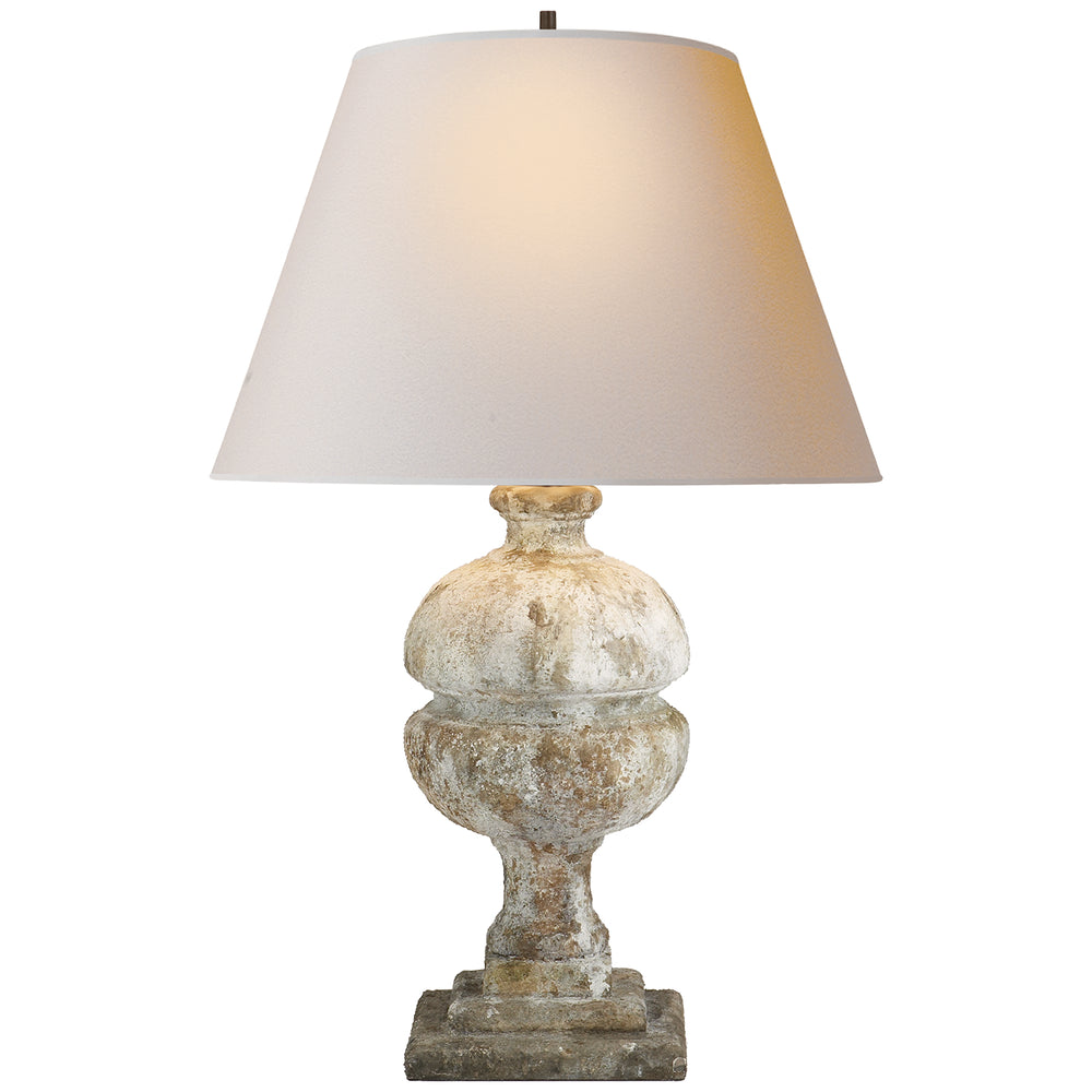 Visual Comfort Signature Canada - One Light Table Lamp - Desmond - Garden Stone- Union Lighting Luminaires Decor