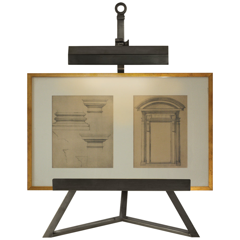 Visual Comfort Signature Canada - One Light Display Lamp - Estelle - Gun Metal- Union Lighting Luminaires Decor