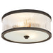 Visual Comfort Signature Canada - Two Light Flush Mount - Randolph - Bronze- Union Lighting Luminaires Decor