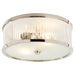 Visual Comfort Signature Canada - Two Light Flush Mount - Randolph - Polished Nickel- Union Lighting Luminaires Decor