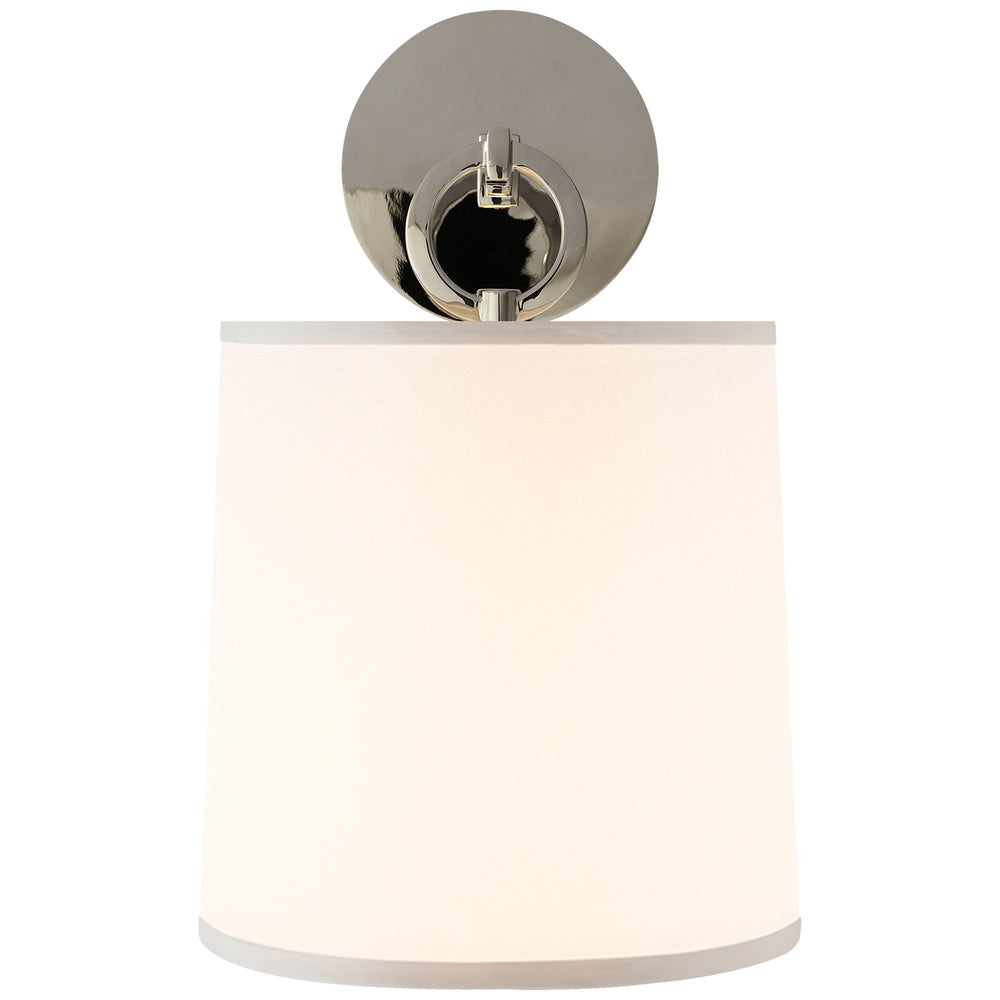Visual Comfort Signature Canada - One Light Wall Sconce - French Cuff - Polished Nickel- Union Lighting Luminaires Decor