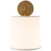 Visual Comfort Signature Canada - One Light Wall Sconce - French Cuff - Soft Brass- Union Lighting Luminaires Decor