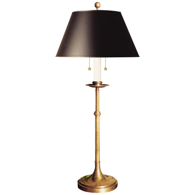 Visual Comfort Signature Canada - Two Light Table Lamp - Dorchester - Antique-Burnished Brass- Union Lighting Luminaires Decor