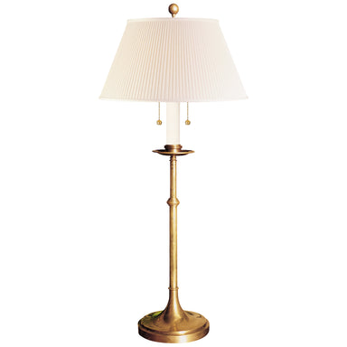 Visual Comfort Signature Canada - Two Light Table Lamp - Dorchester - Antique-Burnished Brass- Union Lighting Luminaires Decor