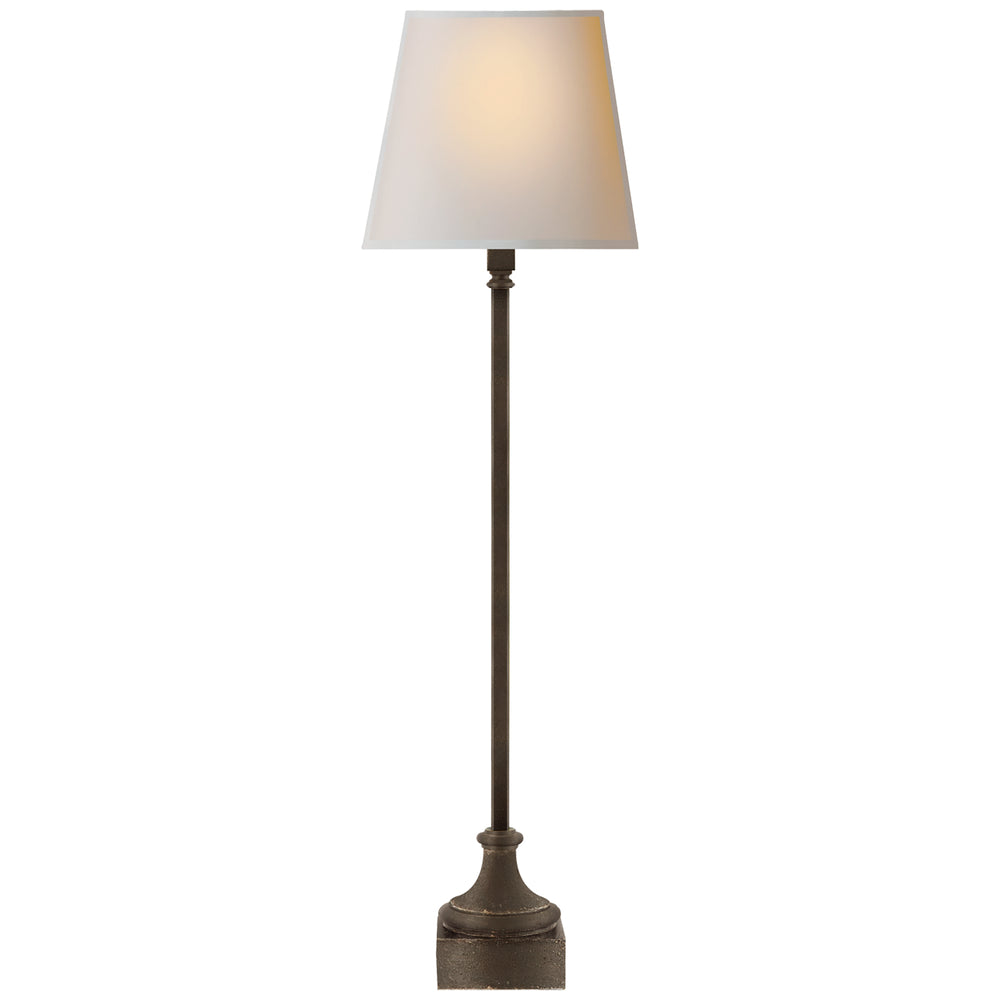 Visual Comfort Signature Canada - One Light Table Lamp - Cawdor - Aged Iron- Union Lighting Luminaires Decor