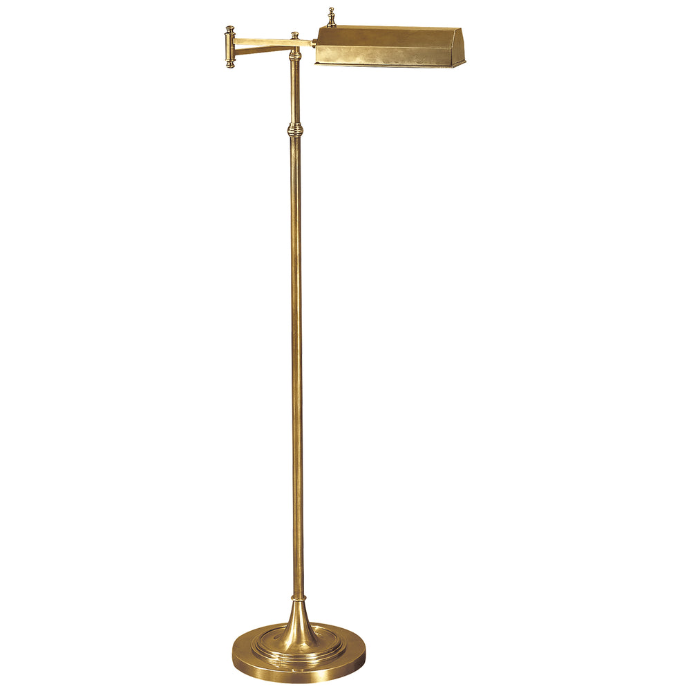 Visual Comfort Signature Canada - One Light Floor Lamp - Dorchester - Antique-Burnished Brass- Union Lighting Luminaires Decor