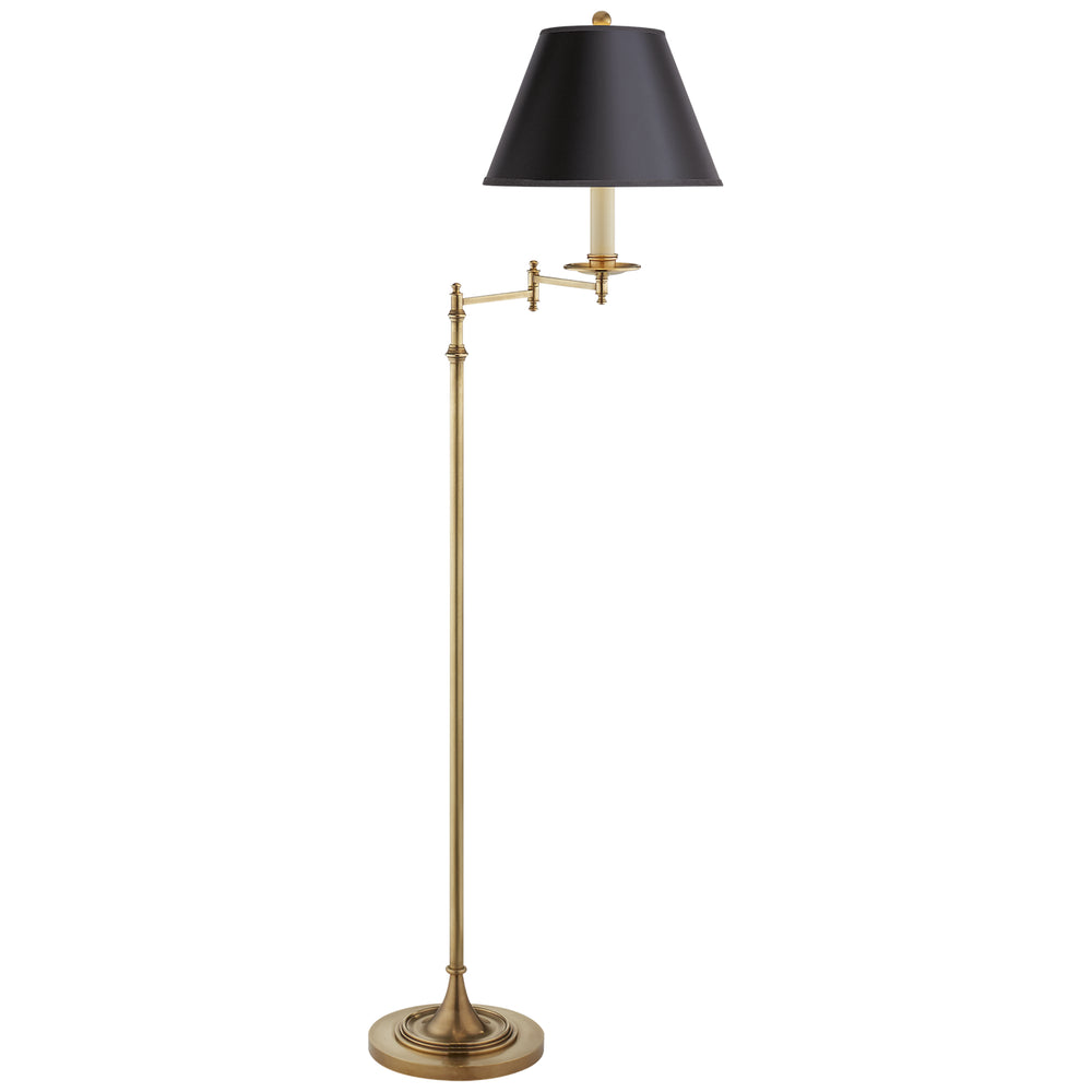 Visual Comfort Signature Canada - One Light Floor Lamp - Dorchester - Antique-Burnished Brass- Union Lighting Luminaires Decor