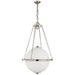Visual Comfort Signature Canada - Two Light Lantern - Modern Globe - Polished Nickel- Union Lighting Luminaires Decor
