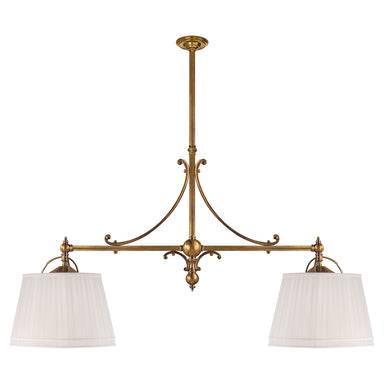 Visual Comfort Signature Canada - Four Light Pendant - Sloane - Antique-Burnished Brass- Union Lighting Luminaires Decor