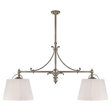 Visual Comfort Signature Canada - Four Light Pendant - Sloane - Antique Nickel- Union Lighting Luminaires Decor