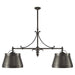 Visual Comfort Signature Canada - Four Light Pendant - Sloane - Bronze- Union Lighting Luminaires Decor
