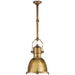 Visual Comfort Signature Canada - One Light Pendant - Country Industrial - Antique-Burnished Brass- Union Lighting Luminaires Decor