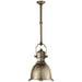 Visual Comfort Signature Canada - One Light Pendant - Country Industrial - Antique Nickel- Union Lighting Luminaires Decor