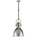 Visual Comfort Signature Canada - One Light Pendant - Country Industrial - Polished Nickel- Union Lighting Luminaires Decor