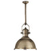 Visual Comfort Signature Canada - One Light Pendant - Country Industrial - Antique Nickel- Union Lighting Luminaires Decor