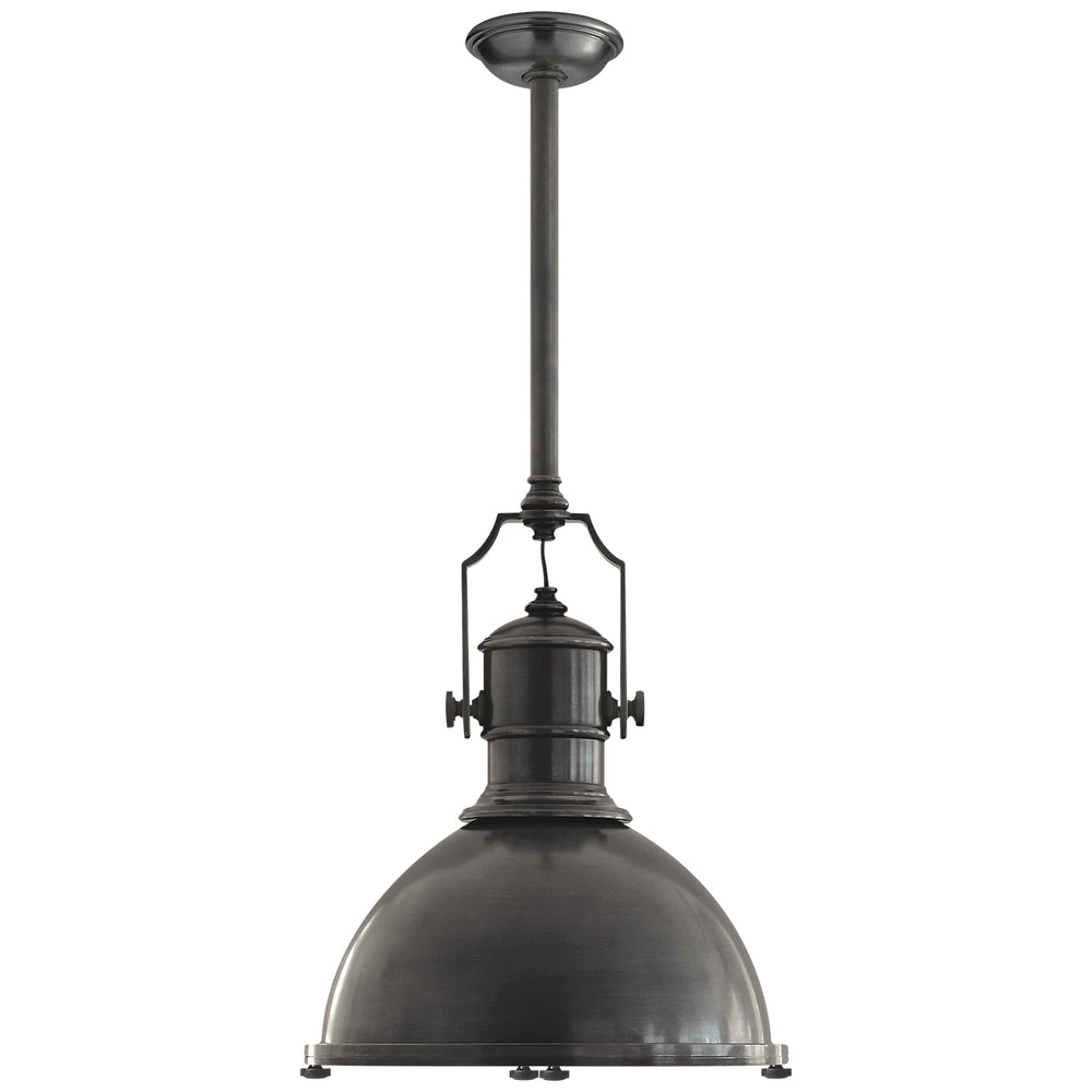 Visual Comfort Signature Canada - One Light Pendant - Country Industrial - Bronze- Union Lighting Luminaires Decor