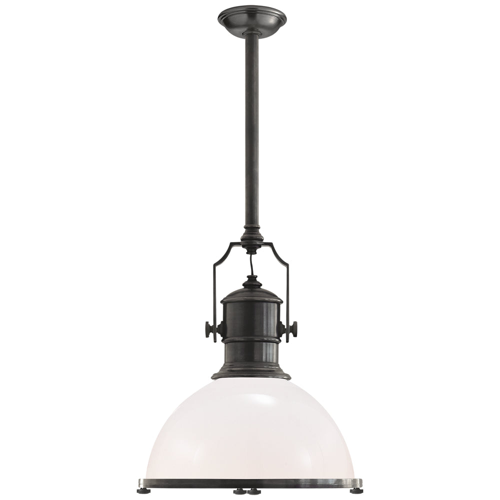 Visual Comfort Signature Canada - One Light Pendant - Country Industrial - Bronze- Union Lighting Luminaires Decor
