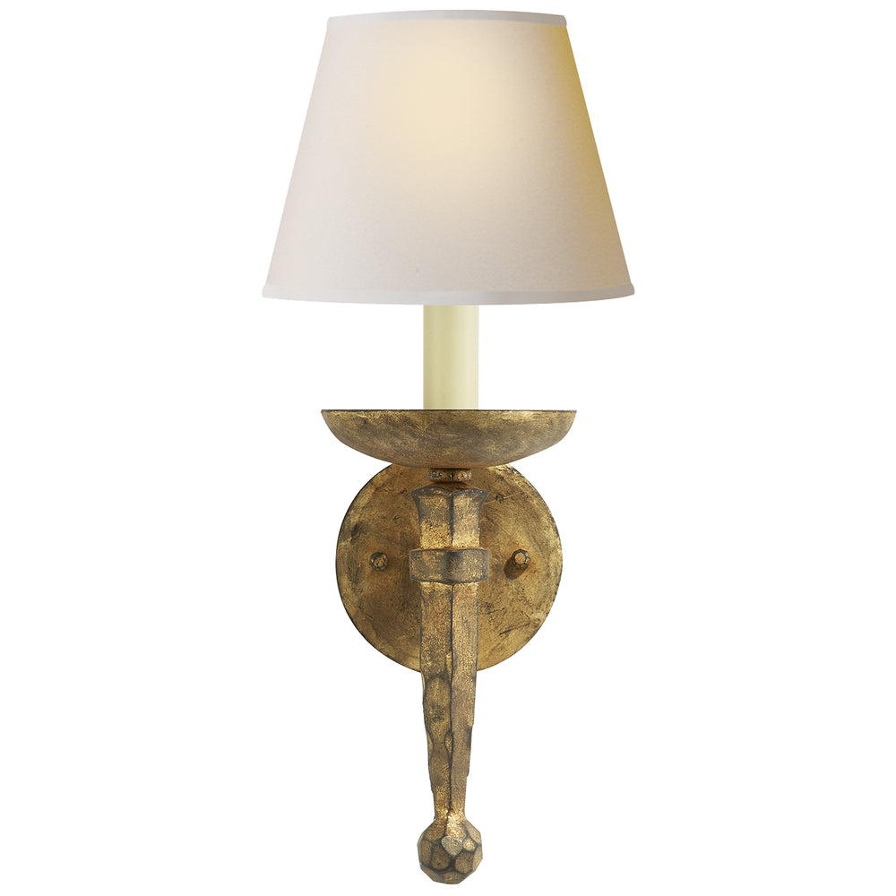 Visual Comfort Signature Canada - One Light Wall Sconce - Iron Torch - Gilded Iron- Union Lighting Luminaires Decor