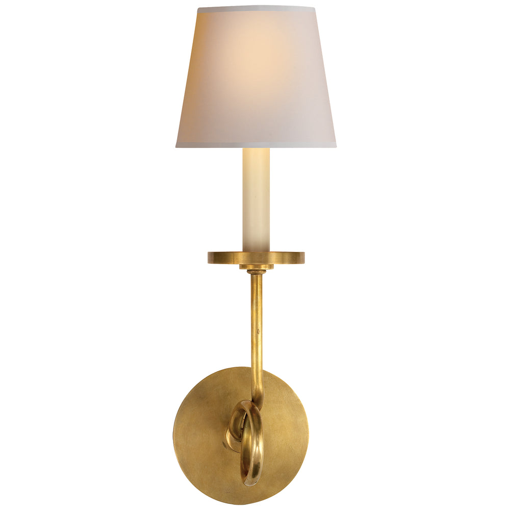 Visual Comfort Signature Canada - One Light Wall Sconce - Symmetric Twist - Antique-Burnished Brass- Union Lighting Luminaires Decor