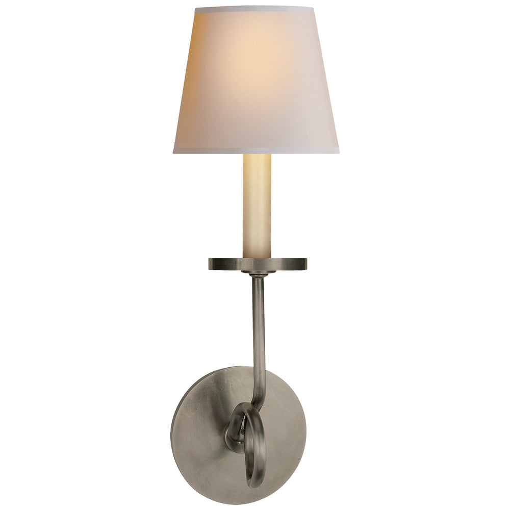Visual Comfort Signature Canada - One Light Wall Sconce - Symmetric Twist - Antique Nickel- Union Lighting Luminaires Decor