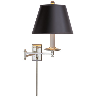 Visual Comfort Signature Canada - One Light Swing Arm Wall Lamp - Dorchester Swing Arm - Polished Nickel- Union Lighting Luminaires Decor