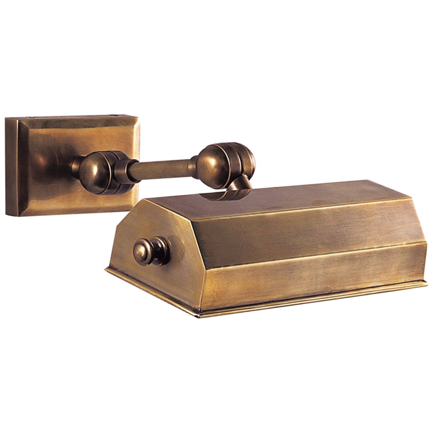 Visual Comfort Signature Canada - One Light Wall Sconce - Dorchester Picture Light - Antique-Burnished Brass- Union Lighting Luminaires Decor