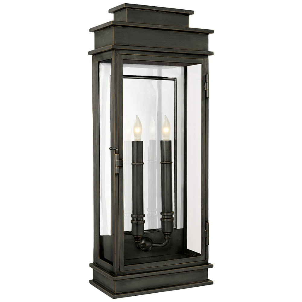 Visual Comfort Signature Canada - Two Light Linear Lantern - Linear Lantern - Bronze- Union Lighting Luminaires Decor