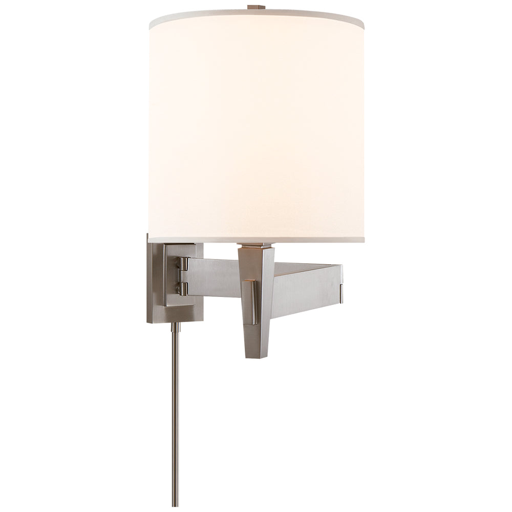 Visual Comfort Signature Canada - One Light Swing Arm Wall Lamp - Architect'S - Brushed Chrome- Union Lighting Luminaires Decor