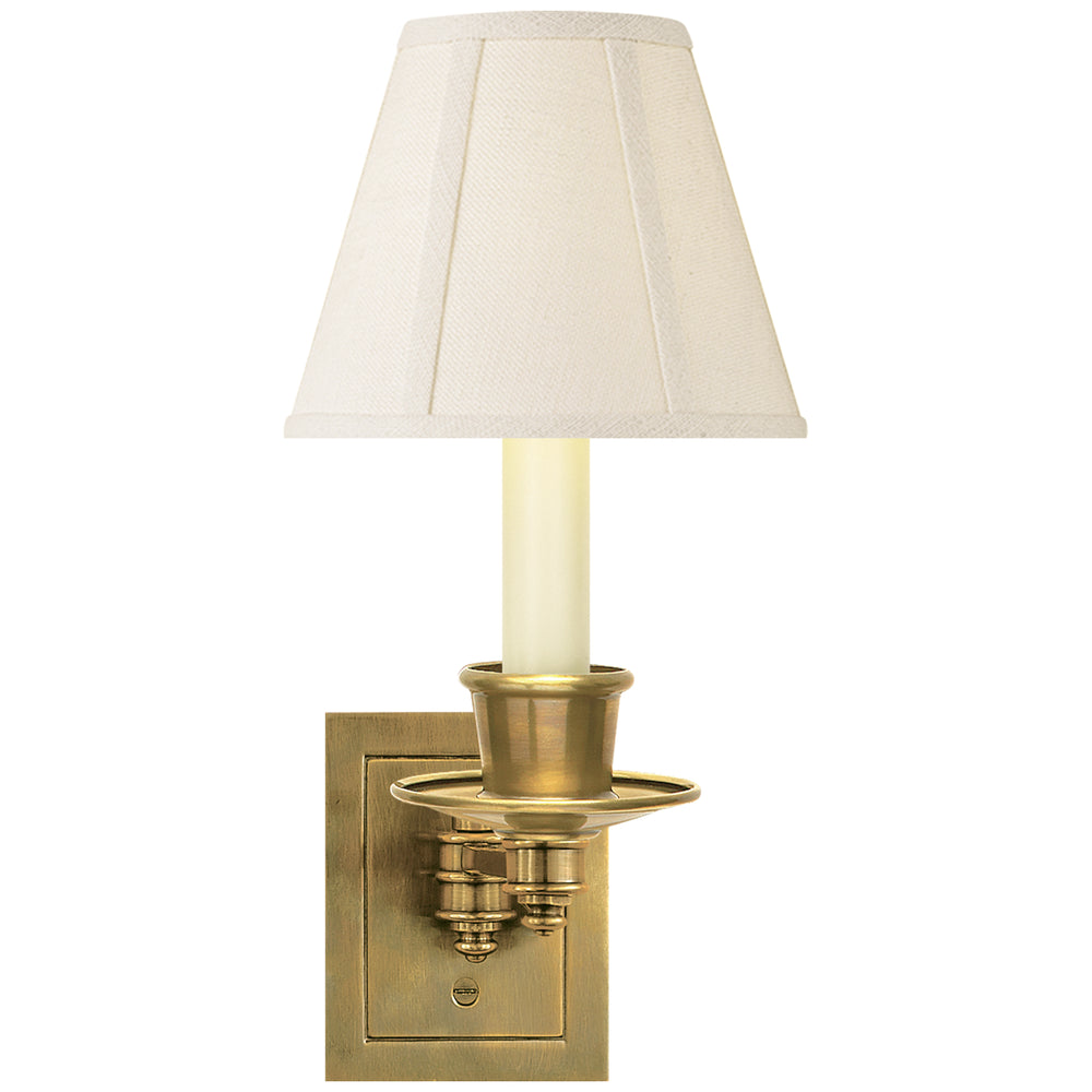 Visual Comfort Signature Canada - One Light Swing Arm Wall Lamp - Swing Arm Sconce - Hand-Rubbed Antique Brass- Union Lighting Luminaires Decor