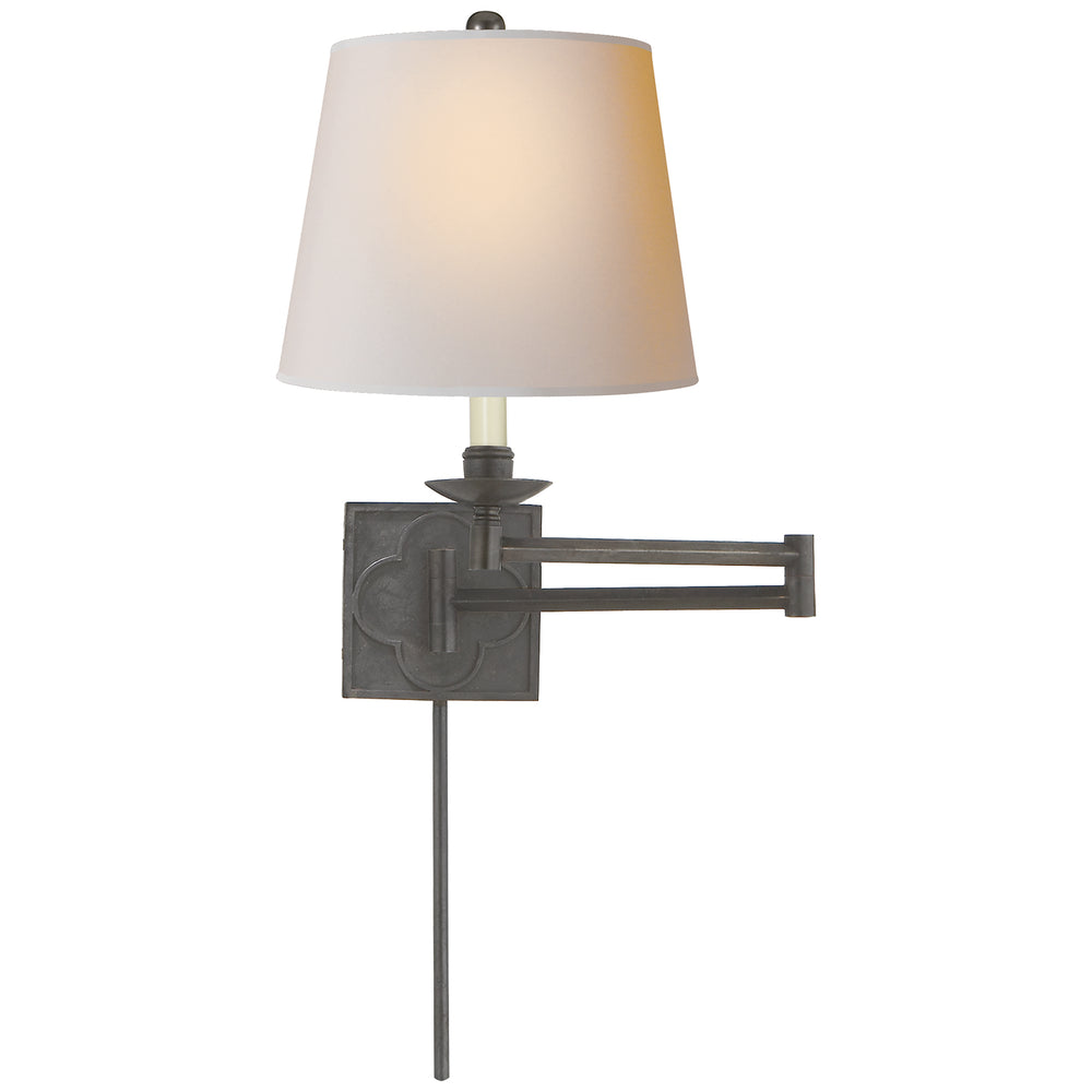 Visual Comfort Signature Canada - One Light Wall Sconce - Griffith - Aged Iron- Union Lighting Luminaires Decor