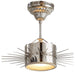 Visual Comfort Signature Canada - One Light Semi Flush Mount - Soleil - Polished Nickel- Union Lighting Luminaires Decor