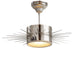Visual Comfort Signature Canada - One Light Semi Flush Mount - Soleil - Polished Nickel- Union Lighting Luminaires Decor