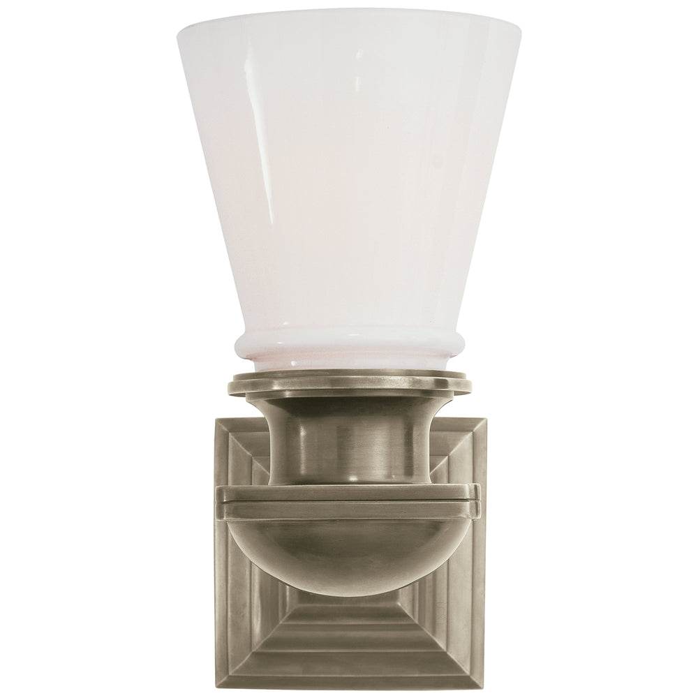 Visual Comfort Signature Canada - One Light Wall Sconce - Ny Subway - Antique Nickel- Union Lighting Luminaires Decor