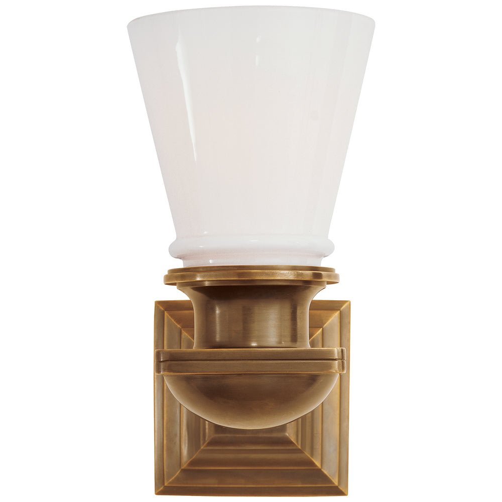 Visual Comfort Signature Canada - One Light Wall Sconce - Ny Subway - Hand-Rubbed Antique Brass- Union Lighting Luminaires Decor