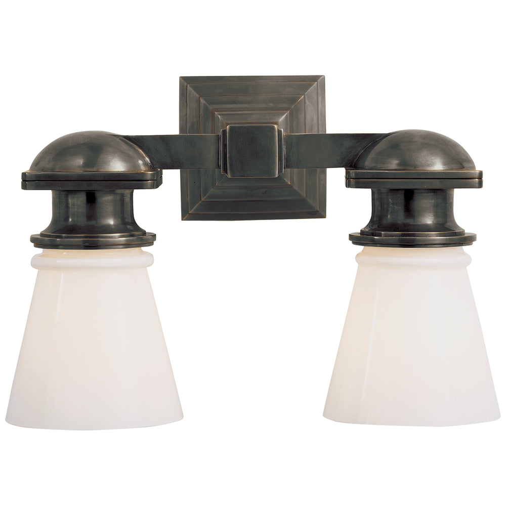 Visual Comfort Signature Canada - Two Light Wall Sconce - Ny Subway - Bronze- Union Lighting Luminaires Decor