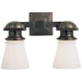 Visual Comfort Signature Canada - Two Light Wall Sconce - Ny Subway - Bronze- Union Lighting Luminaires Decor