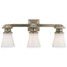 Visual Comfort Signature Canada - Three Light Wall Sconce - Ny Subway - Antique Nickel- Union Lighting Luminaires Decor
