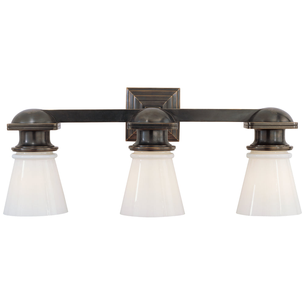Visual Comfort Signature Canada - Three Light Wall Sconce - Ny Subway - Bronze- Union Lighting Luminaires Decor